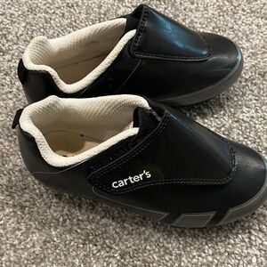 Carter's Black Slip-On Kids Sneakers